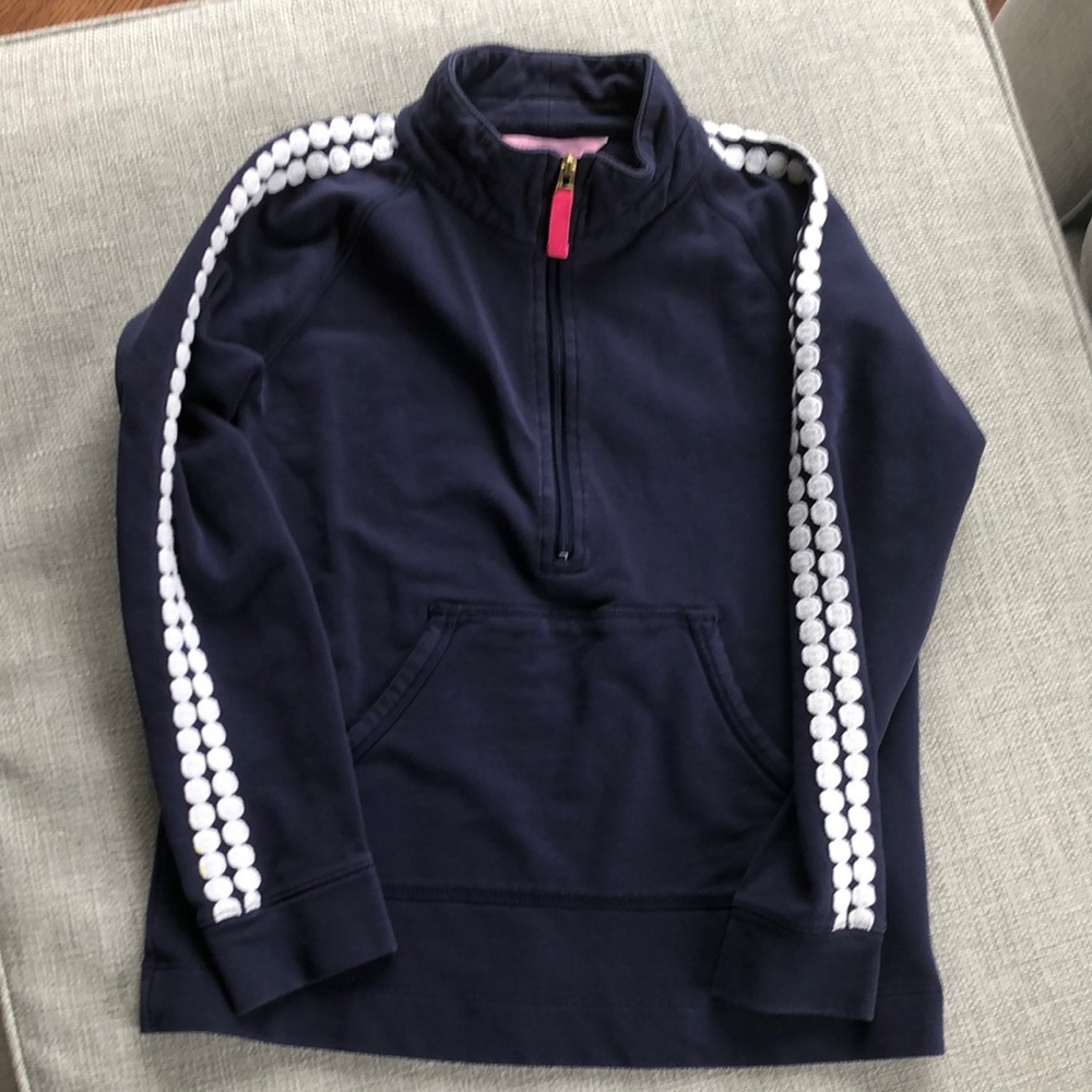 Girls Lilly Pulitzer quarter zip